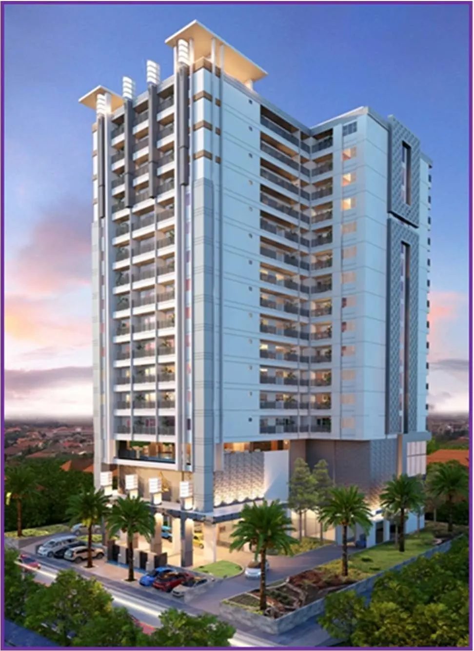 Taman Sari Tera Apartment Bandung high-rise building portofolio struktur EDUPRO